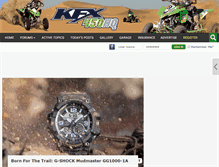 Tablet Screenshot of kfx450hq.com